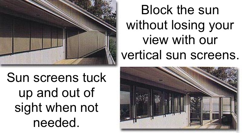 Vertical Sun Screens